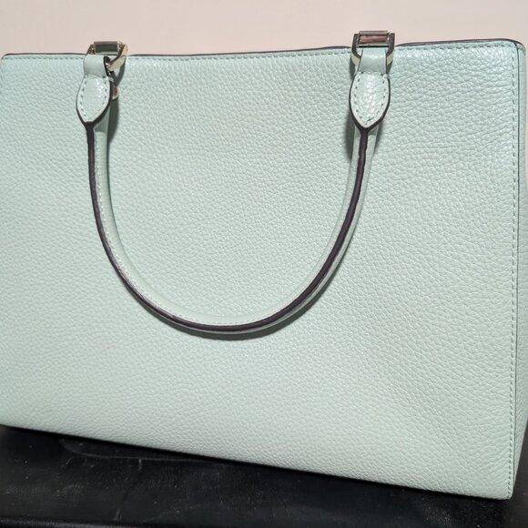 Kate Spade Leather Purse Satchel - Leila in Sea Water - Picture 6 of 7